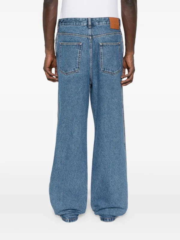 LOEWE ワイドジーンズ | ブルー | FARFETCH JP