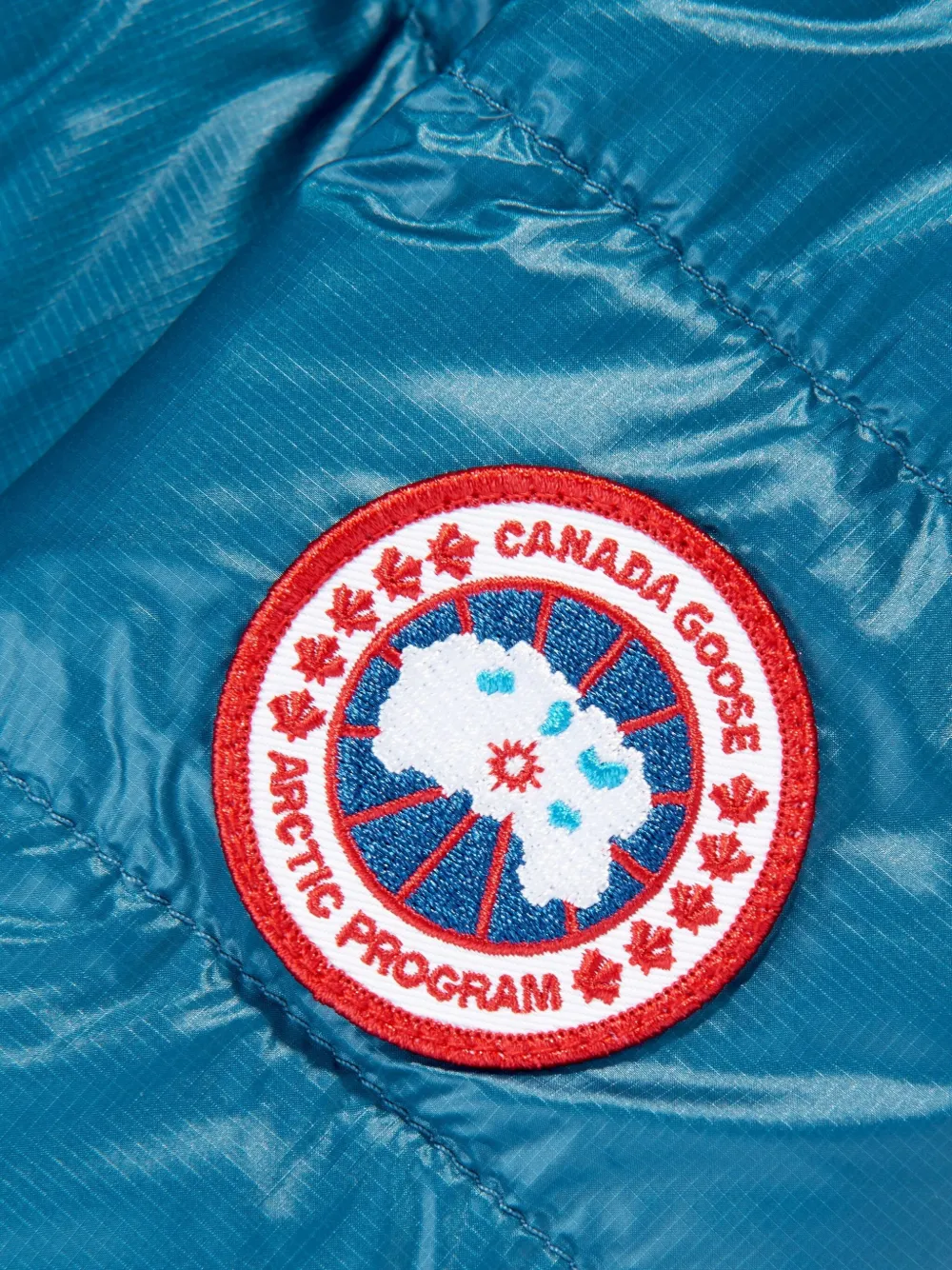 Canada Goose Kids Crofton jack met capuchon Blauw