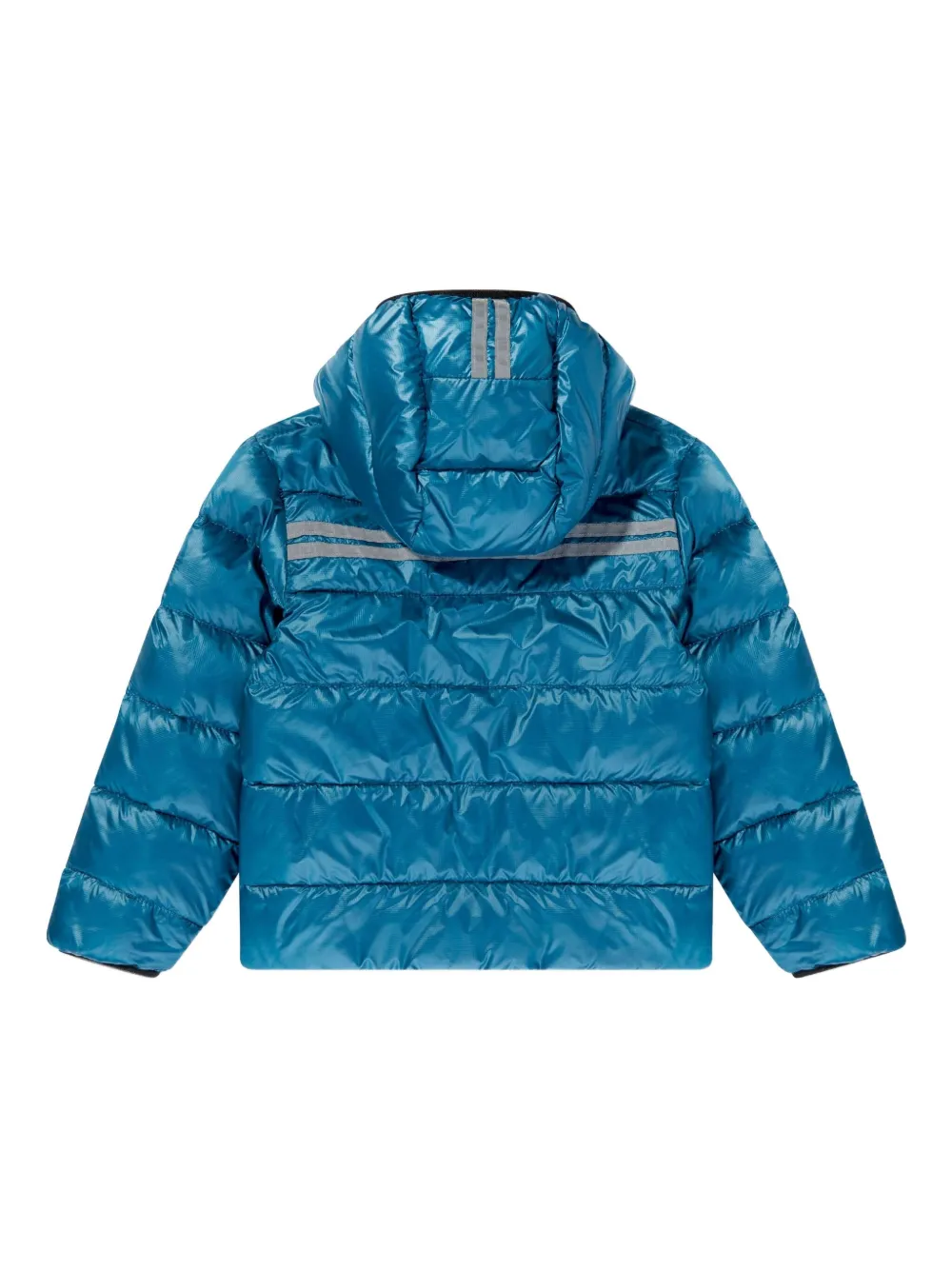 Canada Goose Kids Crofton hooded-stripe jacket | Girls Padded Jackets | Image 2