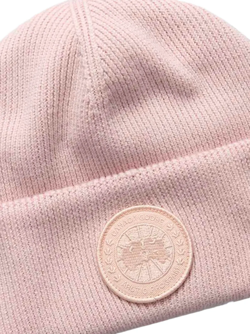 Canada Goose Logo Patch Hat In Red