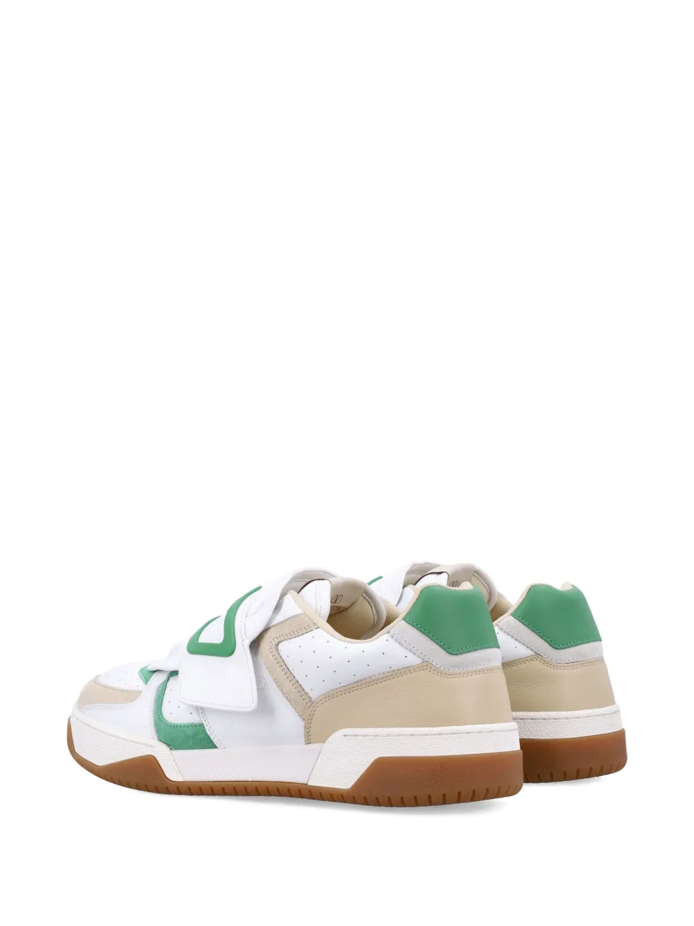 Valentino Garavani Joie de Jouer leather sneakers Beige