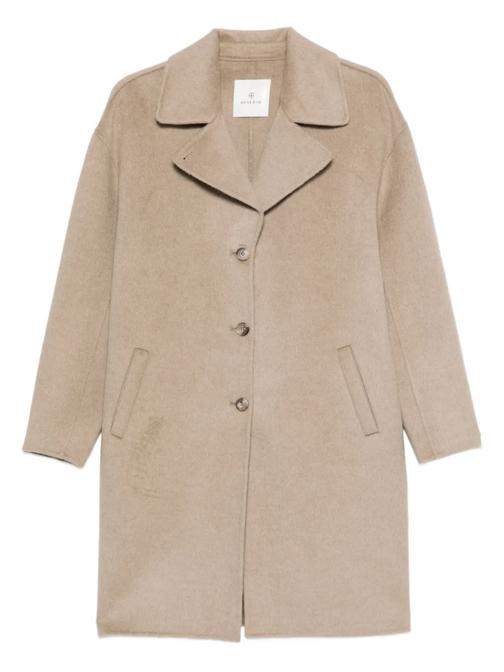 ANINE BING button-front coat | Neutrals | Image 1
