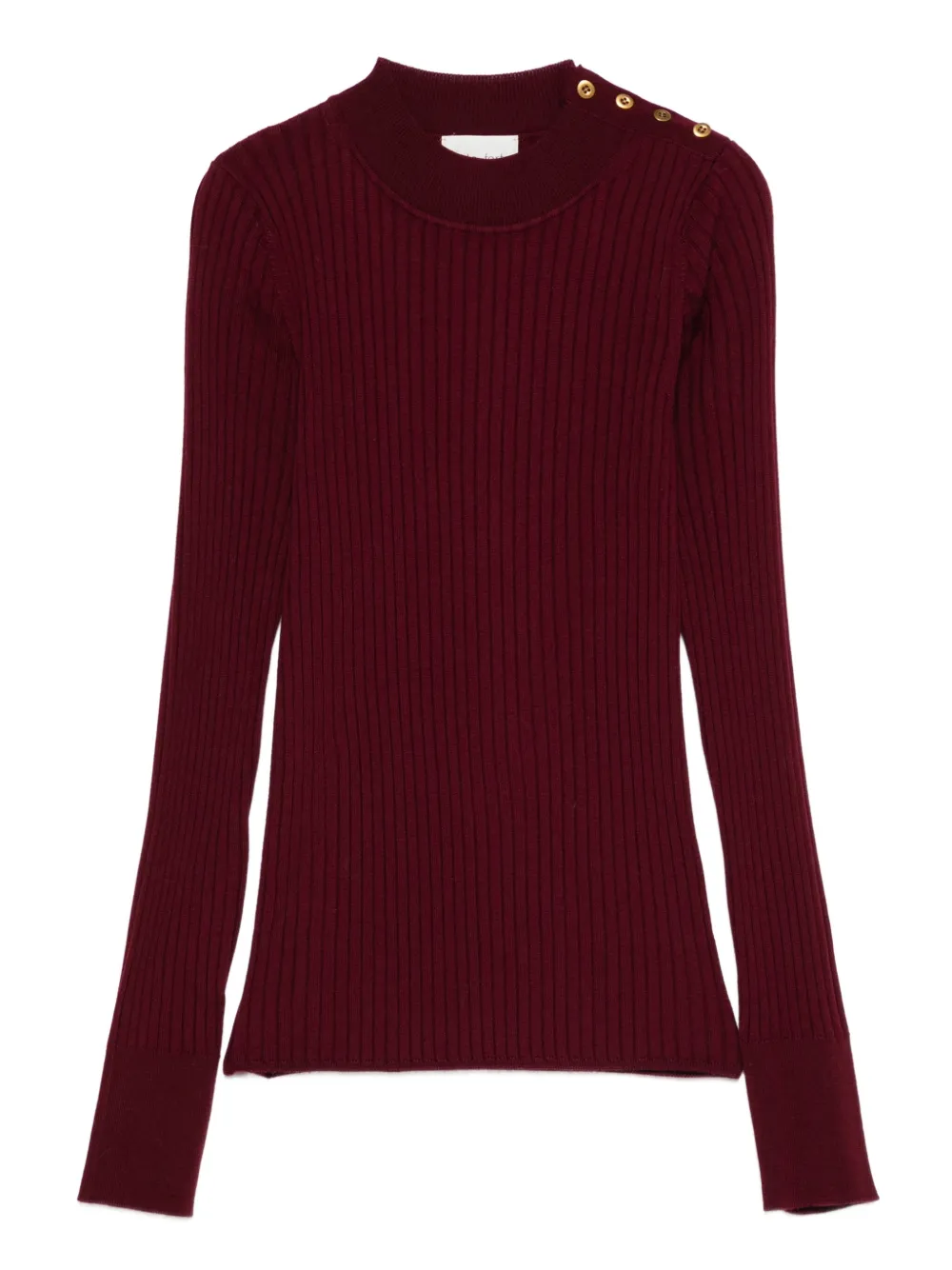 Forte Forte ribbed-knit top | Red | Image 1