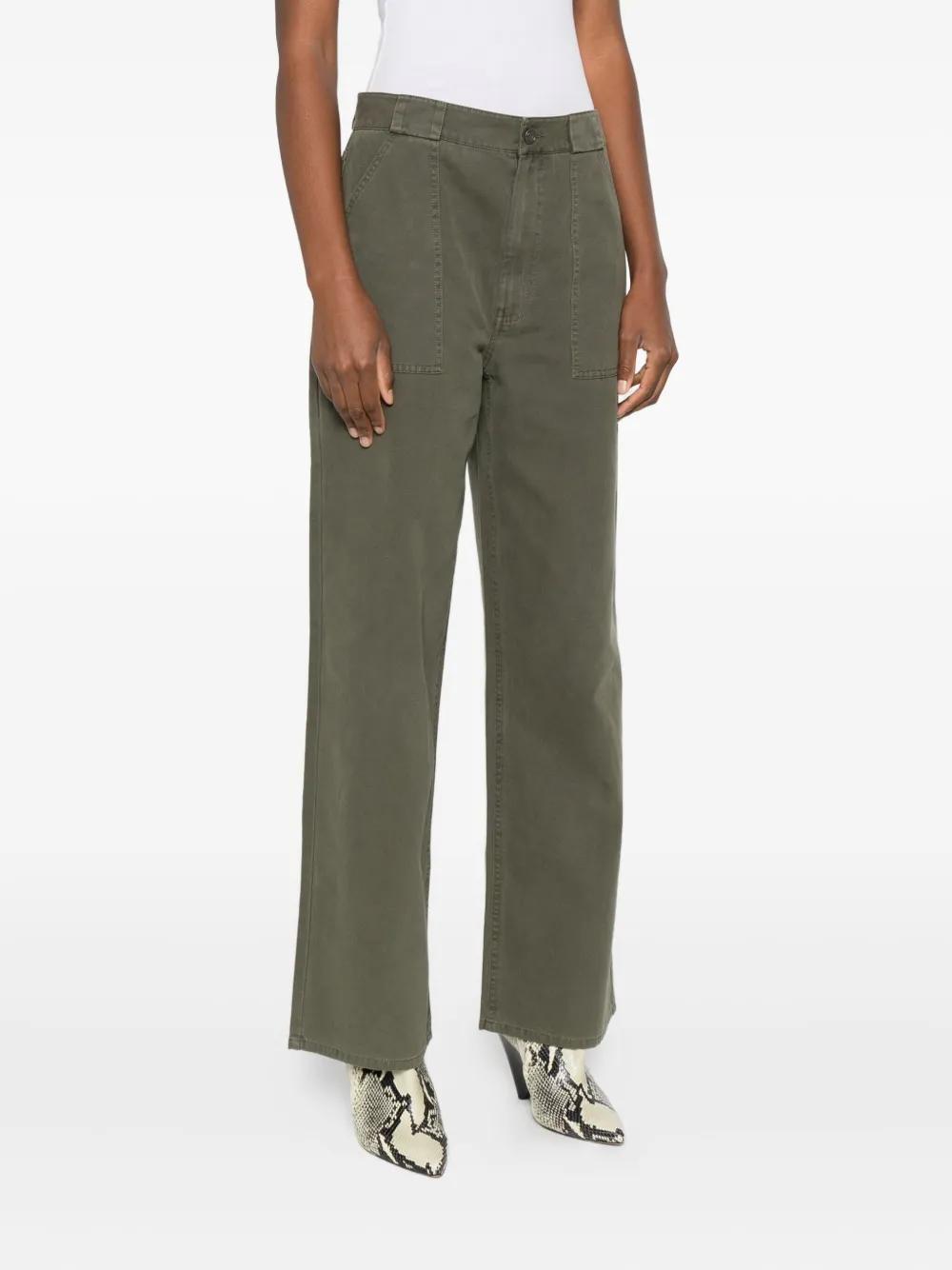 ANINE BING Grayson broek Groen