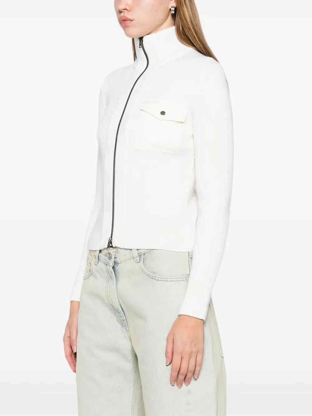 Herno Jack met rits Wit