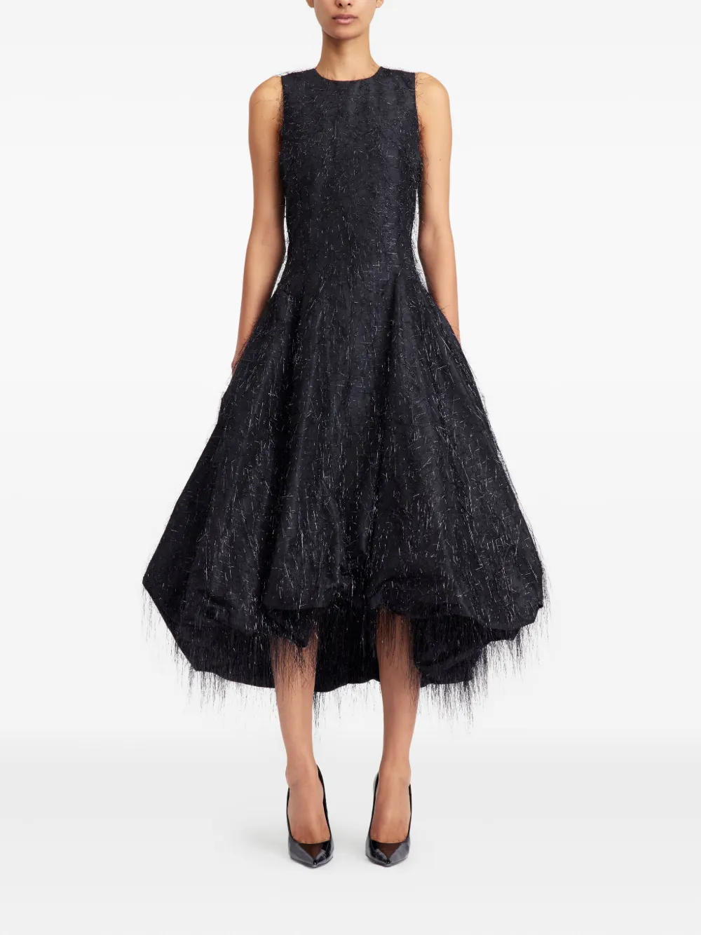 16Arlington Tansi midi dress - Zwart