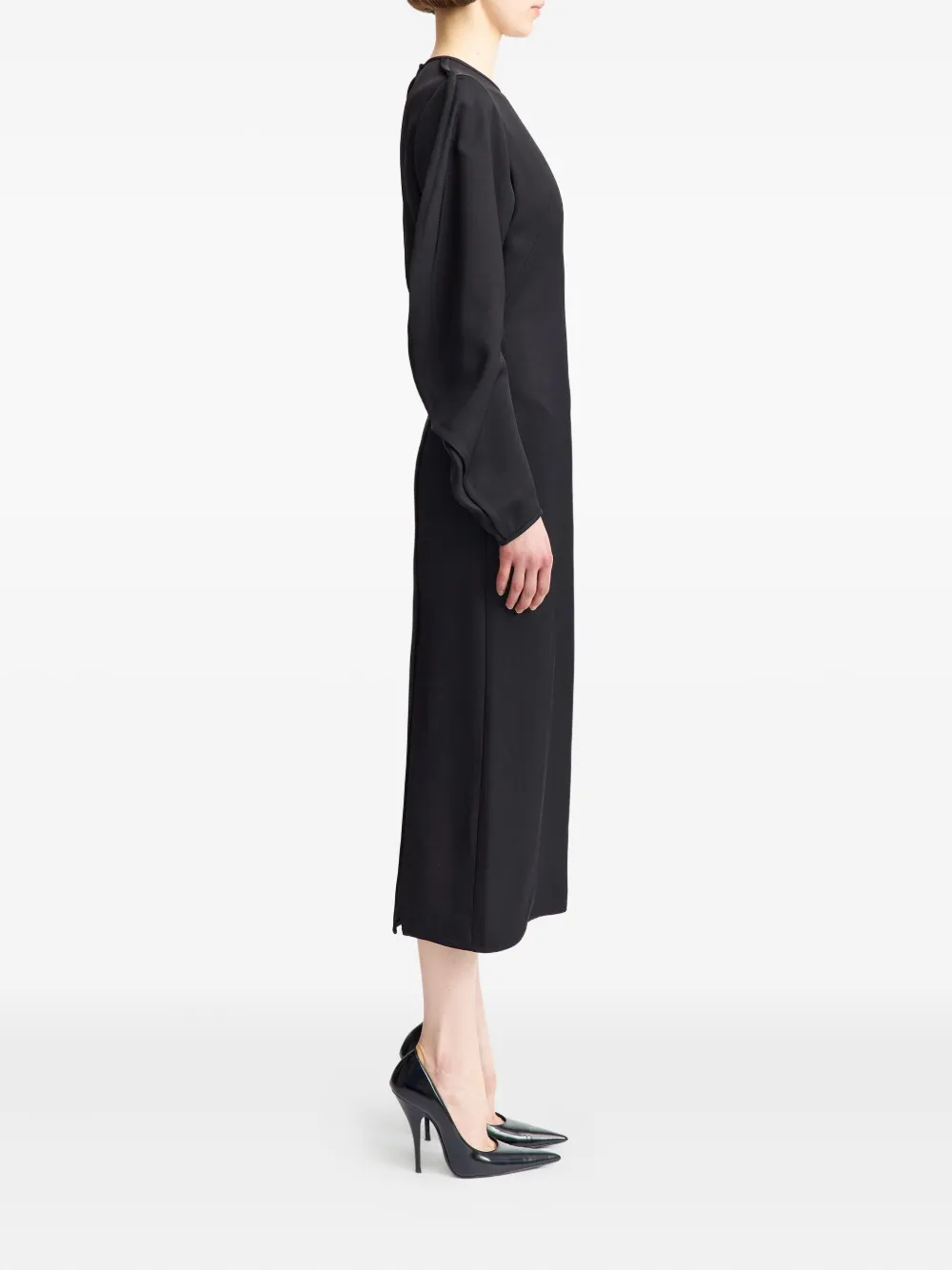 16Arlington Saverico midi-jurk Zwart