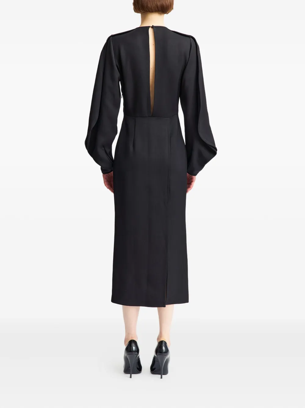 16Arlington Saverico midi-jurk Zwart