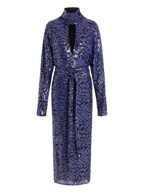 16Arlington Epole sequinned midi dress 