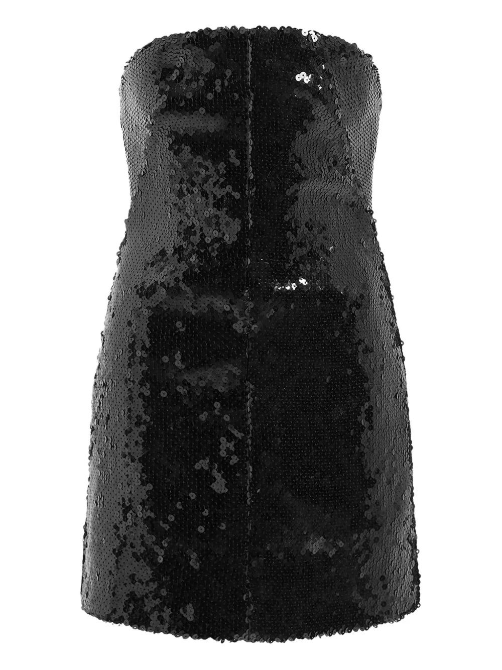 16arlington Stell Sequinned Mini Dress In Black