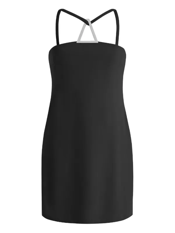 16Arlington Nolo Sequinned Mini Dress in Black