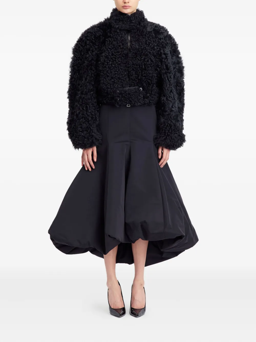 16arlington Nofre Shearling Jacket In Black