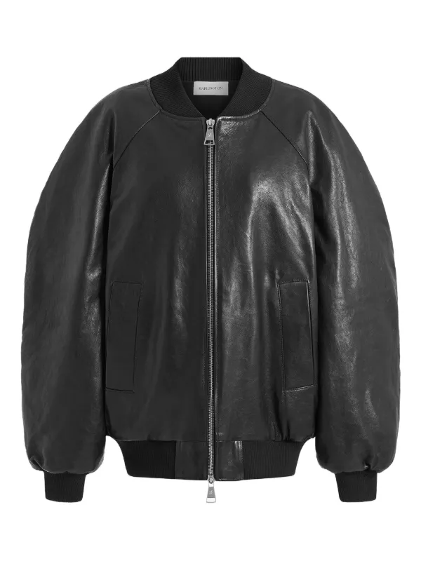 16Arlington Leazzo Leather Jacket in Black