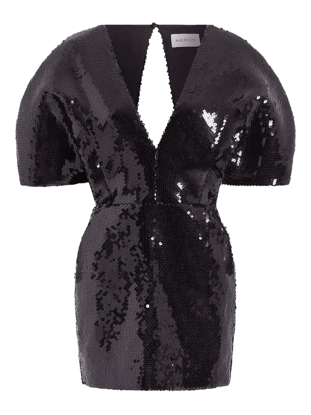 16Arlington Riaura sequinned mini dress | Black | Image 1