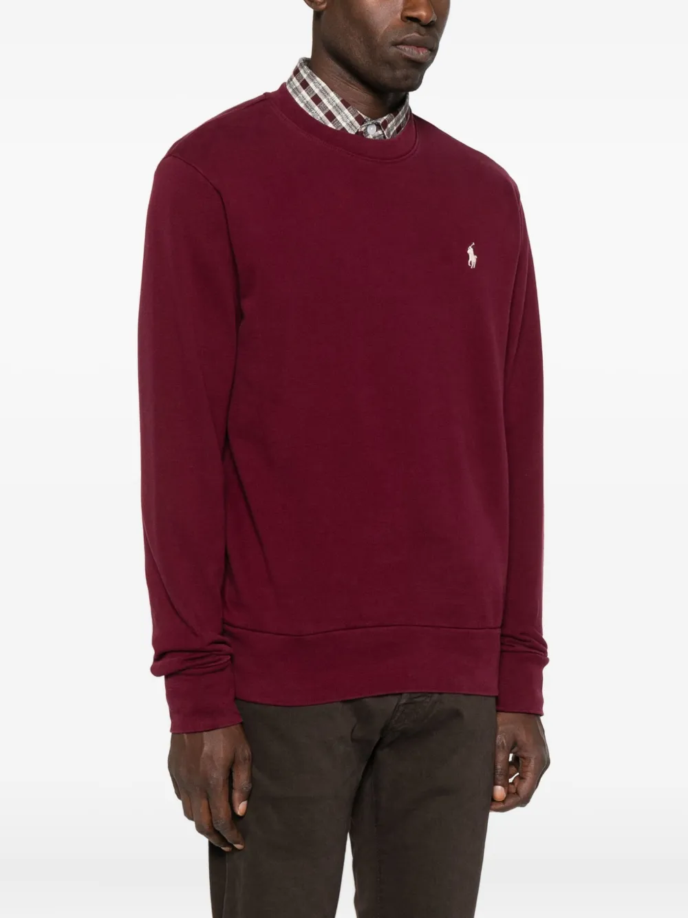 Polo Ralph Lauren Polo Pony Cotton Sweatshirt In Red
