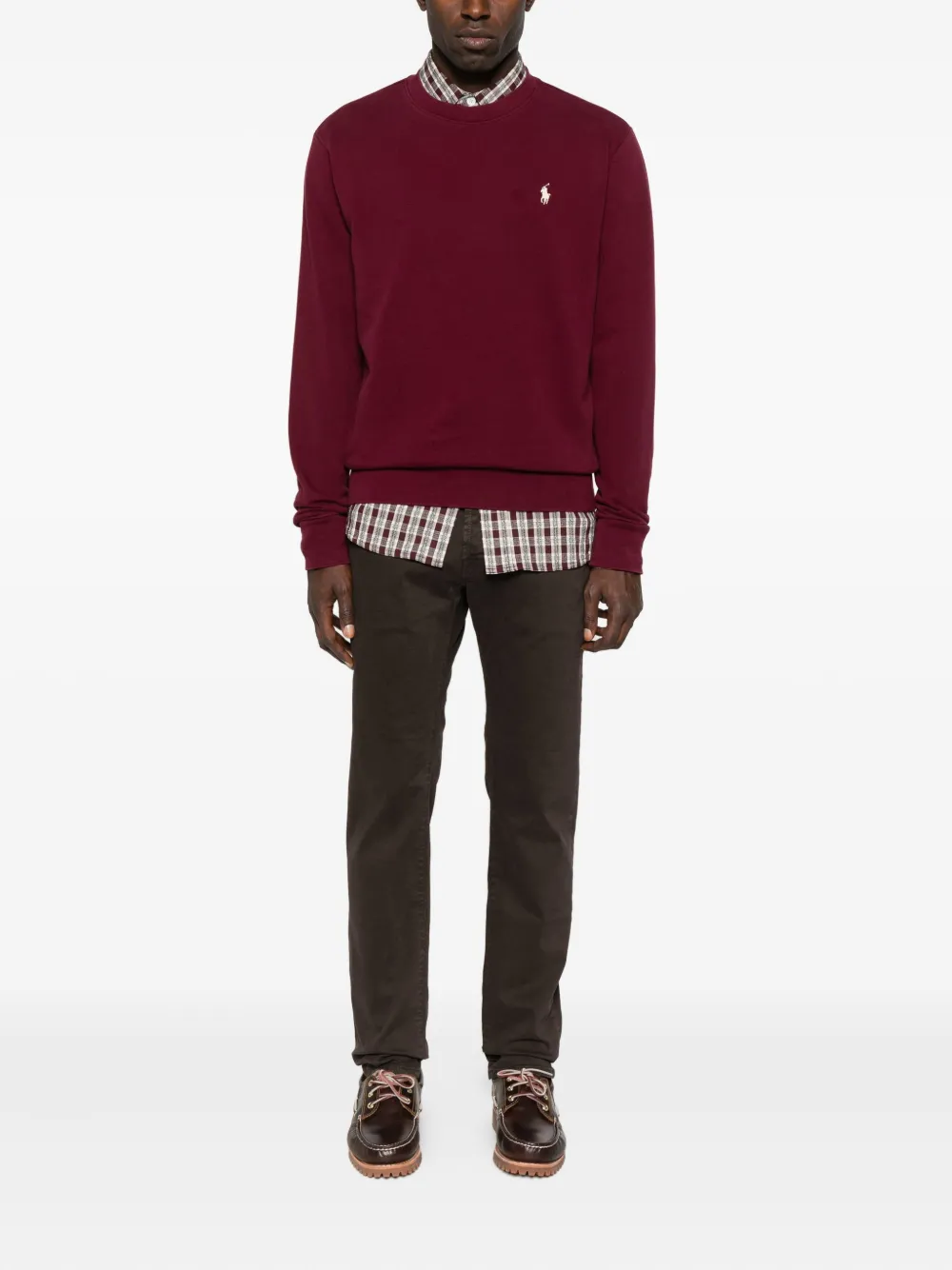 Polo Ralph Lauren Katoenen sweater - Rood