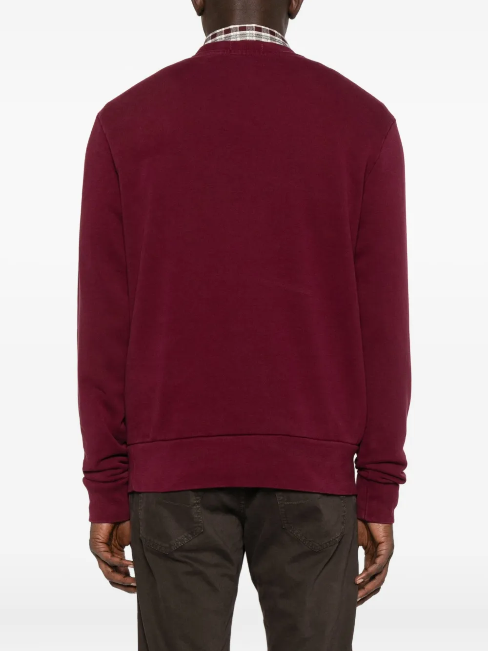 Polo Ralph Lauren Polo Pony Cotton Sweatshirt In Red