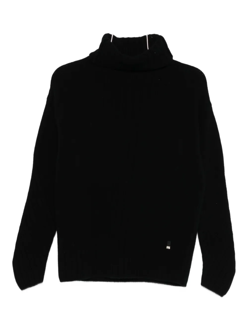 Herno Wool Jumper In Black