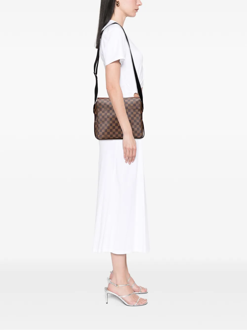 Louis Vuitton Pre-Owned 2000-2020 Damier Ebene Naviglio crossbody bag | Pre-Owned | Image 2