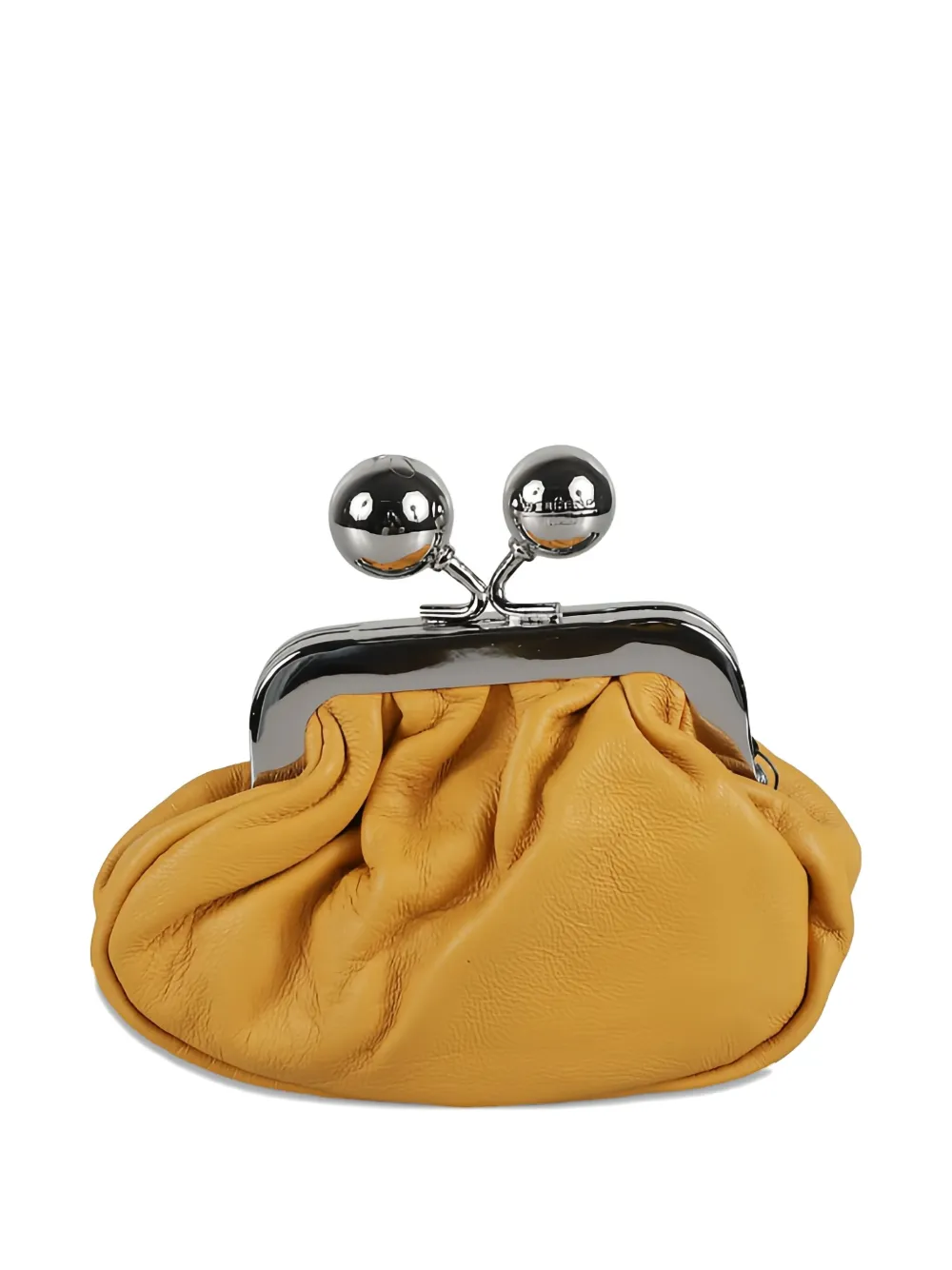 Weekend Max Mara ball-embellished leather coin purse - Bruin