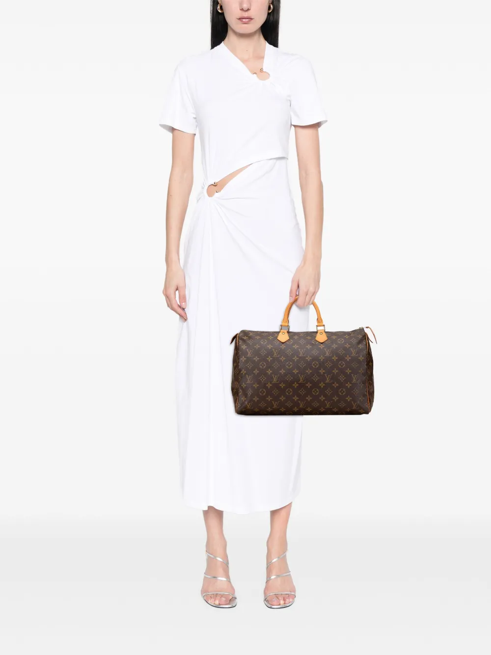 Louis Vuitton Pre-Owned 1994 Monogram Speedy 40 boston bag | Pre-Owned | Image 2