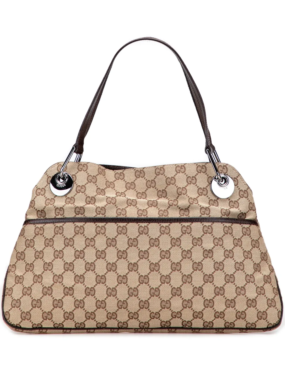 Gucci Pre-Owned 2000-2015 エクリプス GGキャンバス トートバッグ - ブラウン Gucci Pre-Owned 2000-2015 エクリプス GGキャンバス トートバッグ - ブラウン