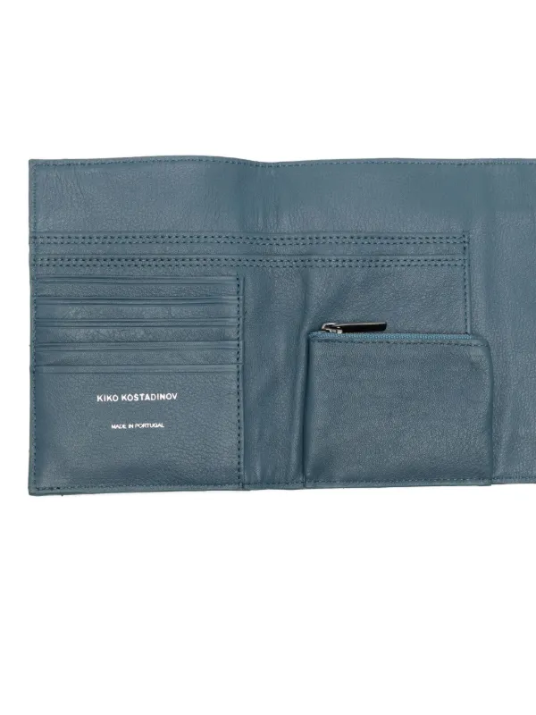 Kiko Kostadinov Orvos K-Wallet カードケース | ブルー | FARFETCH JP