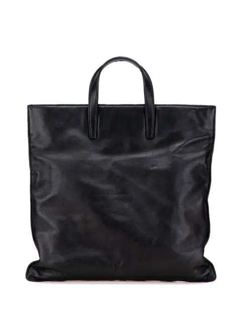 Loewe Pre-Owned 2010-2025 Leather Anagram Flat tote bag