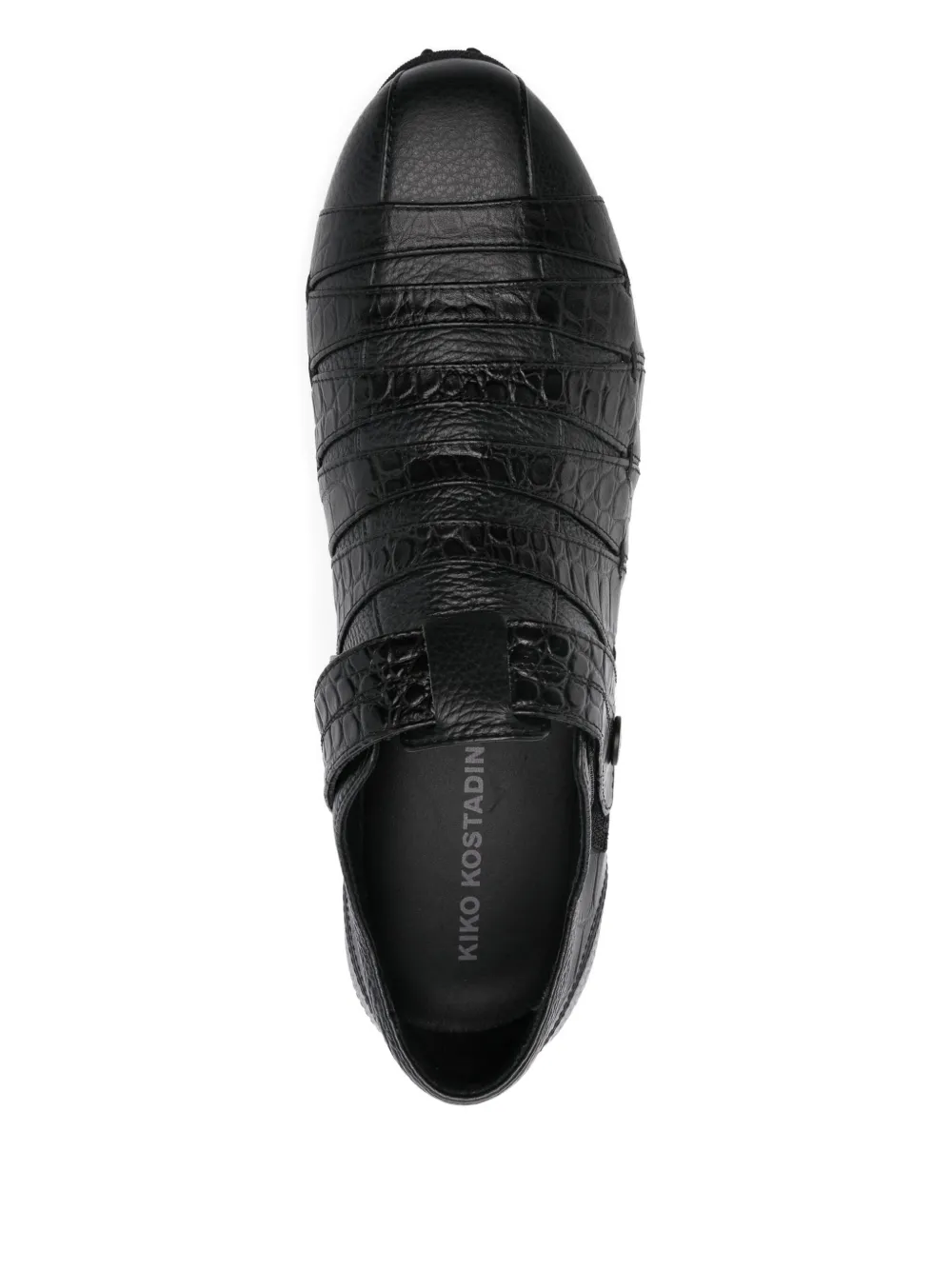 Kiko Kostadinov Leather Loafers In Black