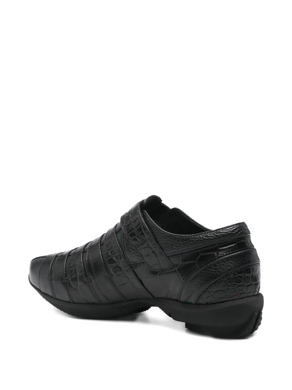 Kiko Kostadinov Leather Loafers In Black