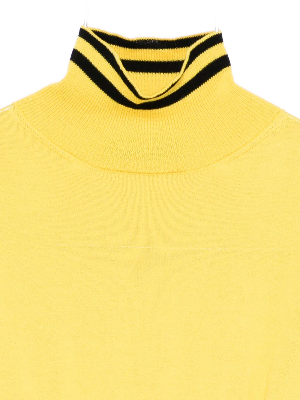 Kiko Kostadinov Simone Striped Knitted Top In Yellow