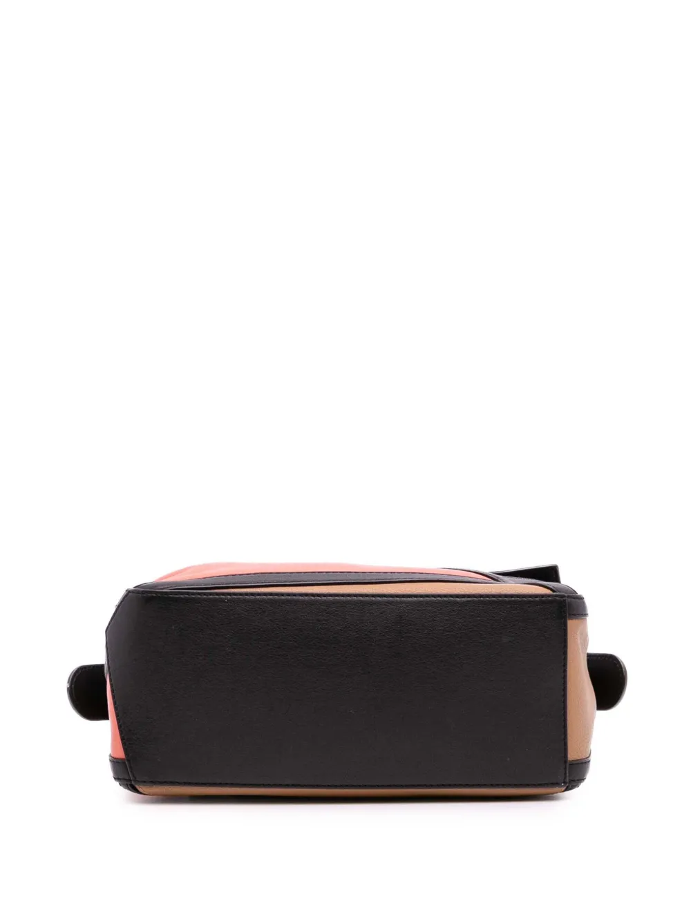 2018 Small Calfskin Graphic Puzzle Satchel