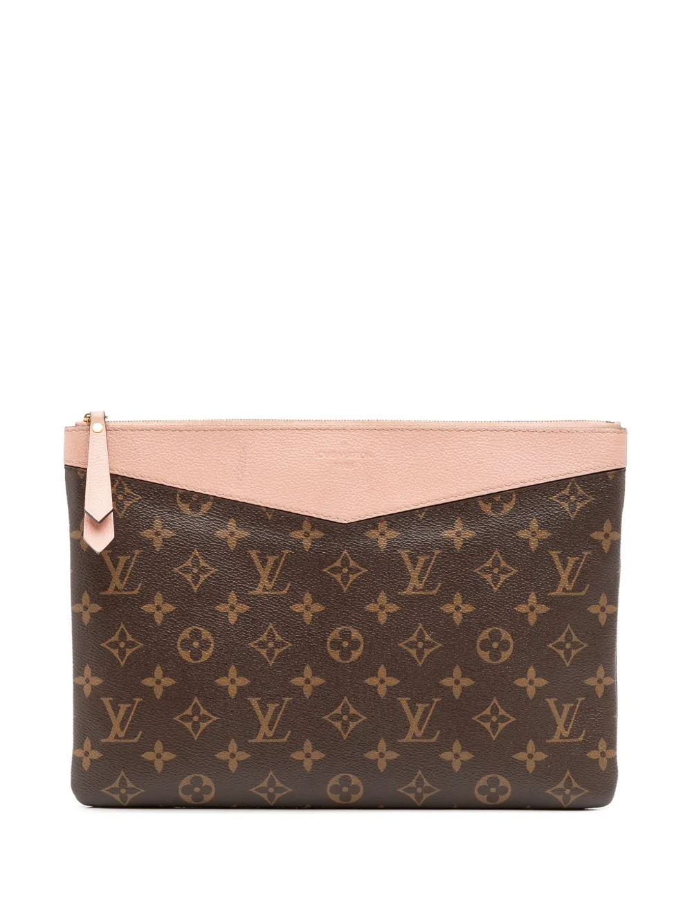 Louis Vuitton Pre-Owned 2019 Monogram Daily Pouch clutch bag | Brown | Image 1