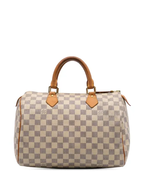 Louis Vuitton Pre-Owned 2000-2025 Damier Azur Speedy 30 boston bag