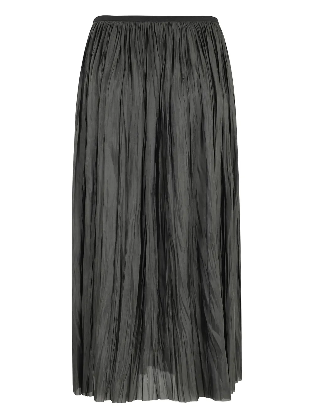 Roberto Collina Gekreukte midi-rok - Groen