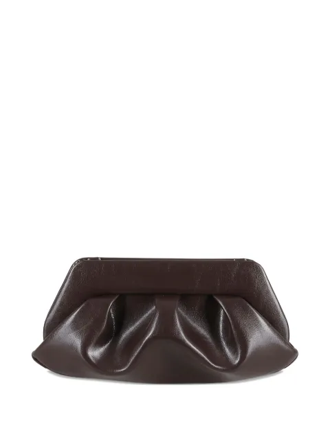 Themoirè Emera pleated leather shoulder bag