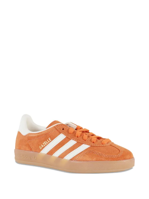 Adidas Gazelle Indoor Suede Sneakers | Orange | FARFETCH