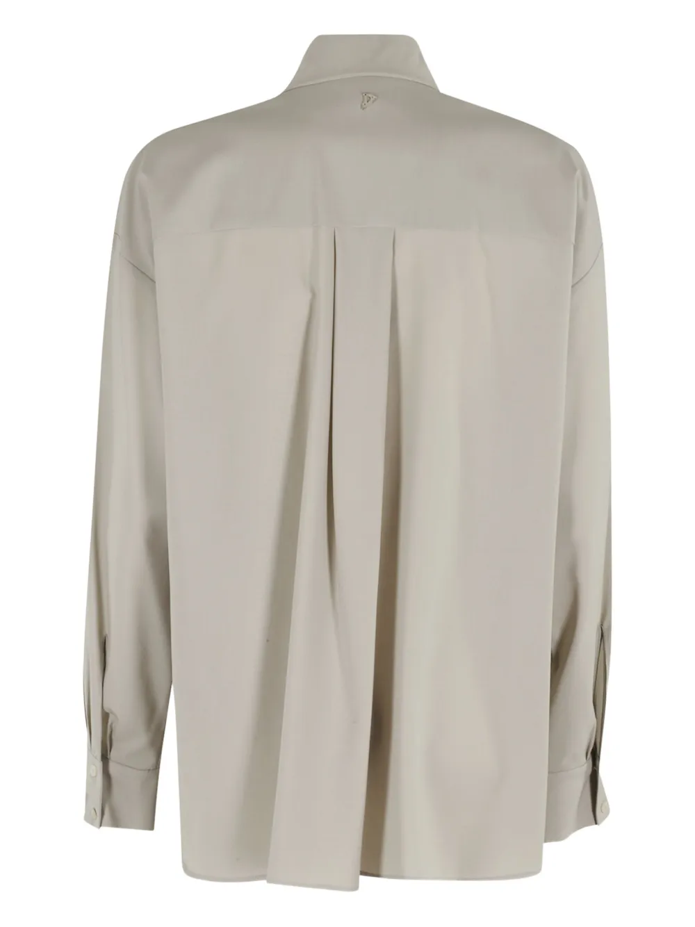 DONDUP box-pleat shirt - Beige