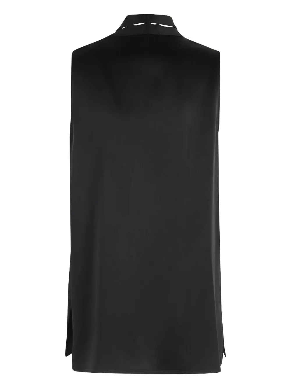Antonelli ribbon-detailing blouse - Zwart