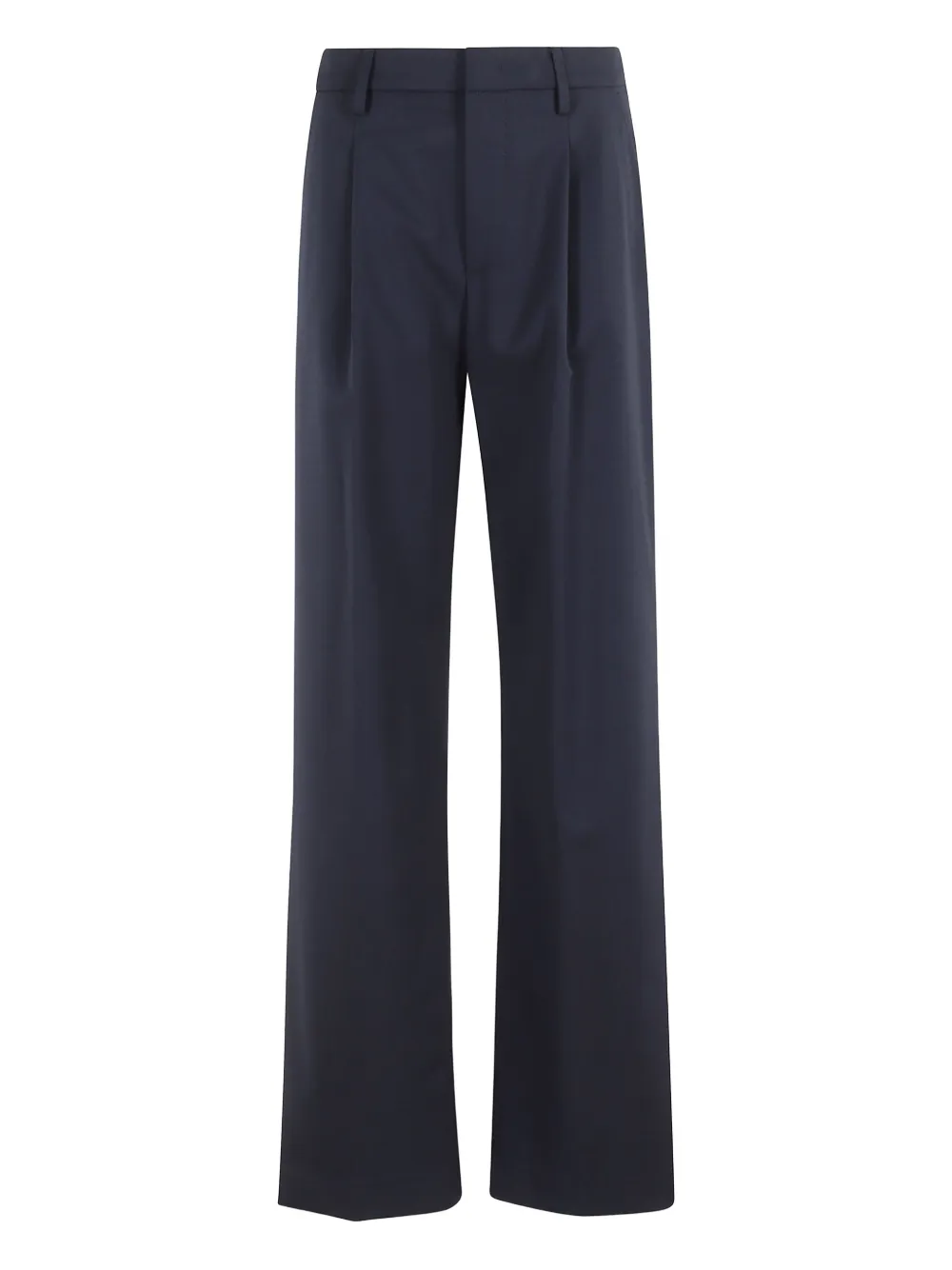 DONDUP Lia pleated-front trousers | Blue | Image 1