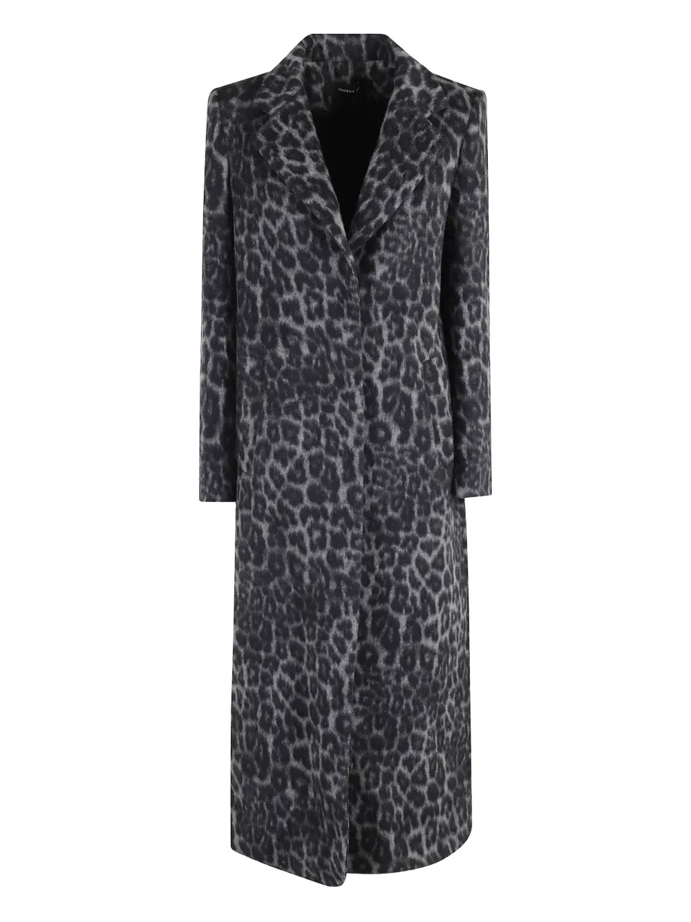 Federica Tosi wool single-breasted coat | Black | Image 1