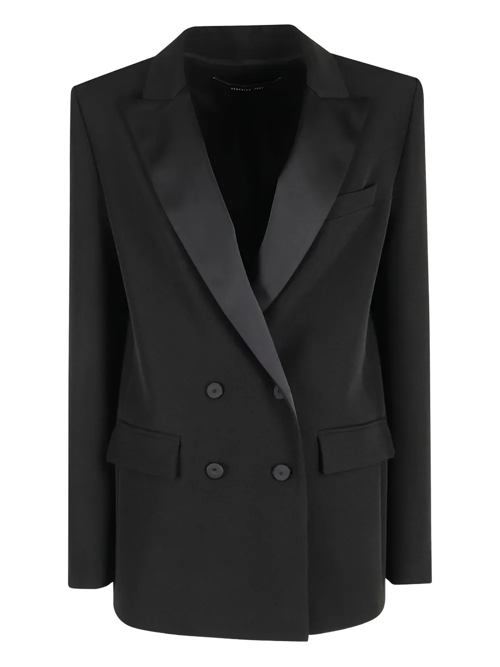 Federica Tosi double-breasted jacket - Nero
