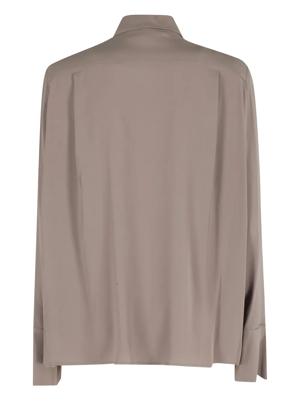 Federica Tosi Carrie blouse met lange mouwen - Bruin