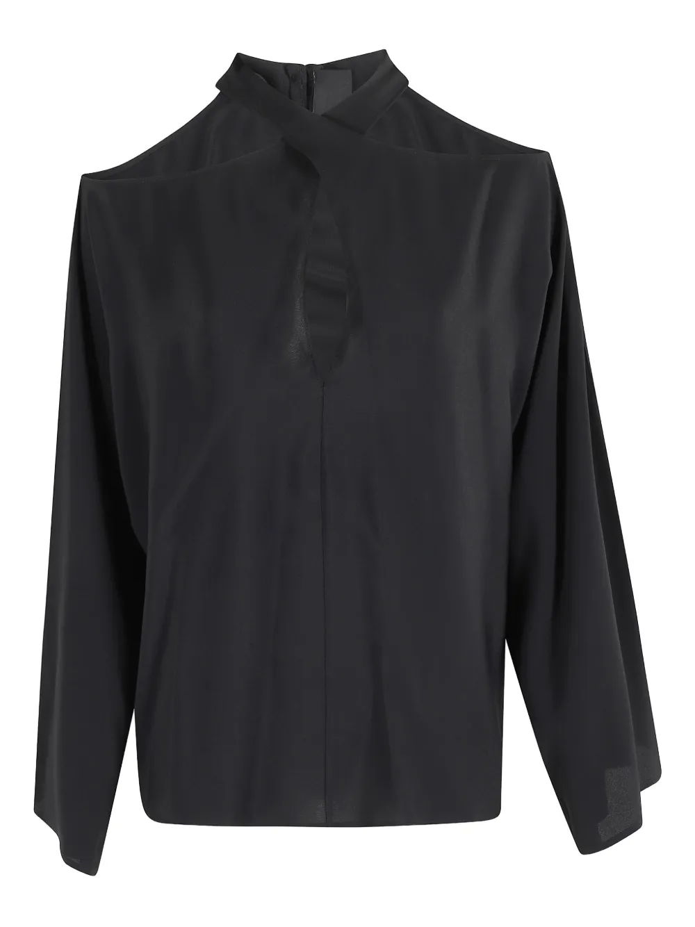 Federica Tosi keyhole-neckline blouse | Black | Image 1