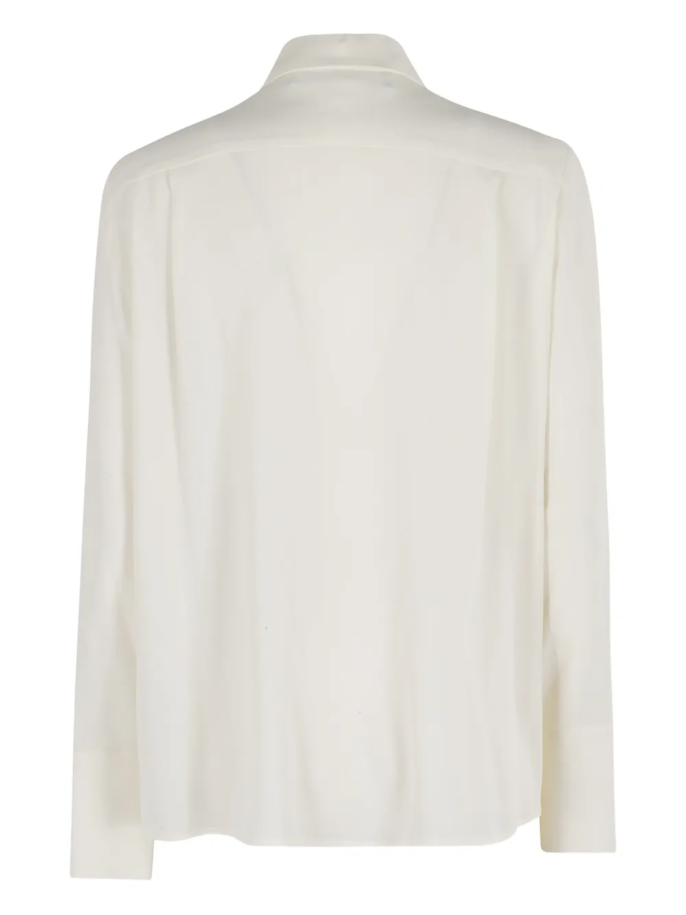 Federica Tosi Blouse met klassieke kraag - Beige