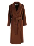 IVY OAK belted patch-pocket jacket - Brown