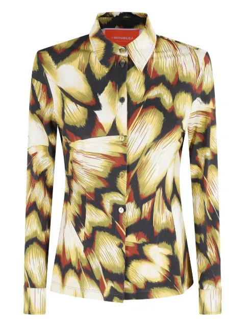 La DoubleJ abstract-print shirt