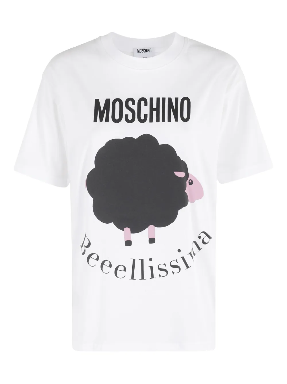 Moschino graphic-print T-shirt - Bianco