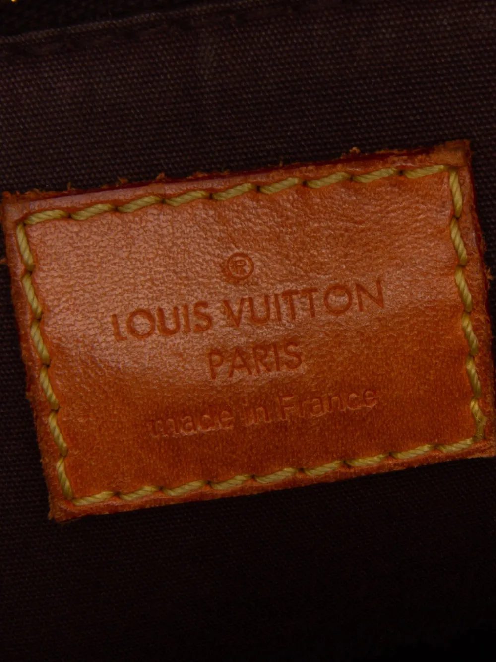 Pre-owned Louis Vuitton 2014 Monogram Vernis Alma Bb Satchel In Purple