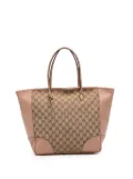Gucci Pre-Owned 2016-2025 GG Canvas and Leather Bree tote bag - Pink